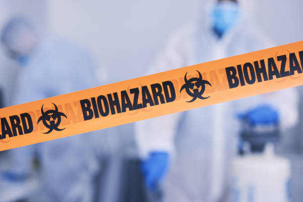 Professional Blood Cleanup technician working in Warren, NH